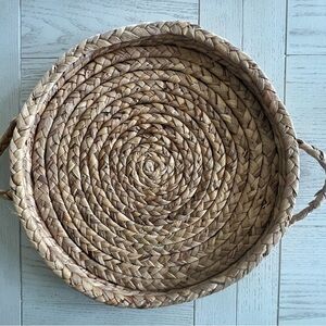 Natural Woven Basket Wall Hanging